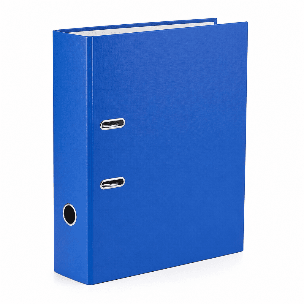 แฟ้ม Lever Arch A4 สีน้ำเงิน